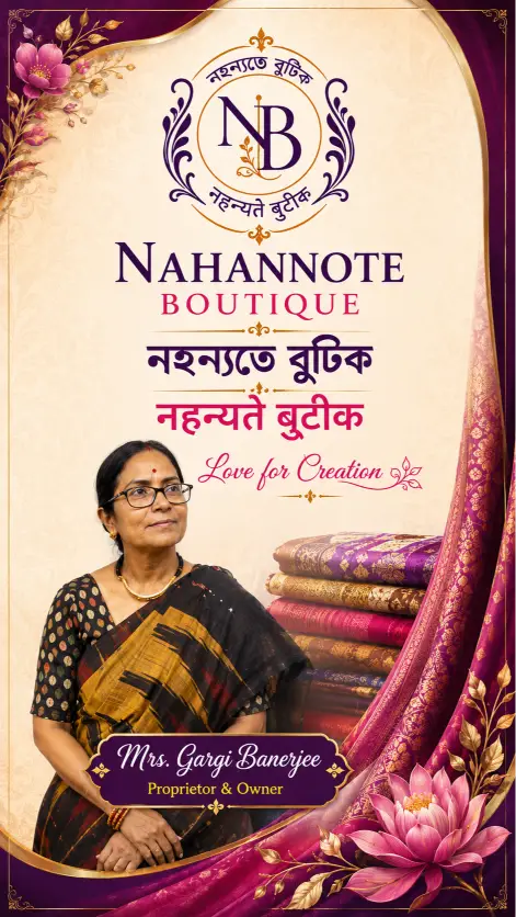 Mrs. Gargi Banerjee - Founder of Nahannote Boutique